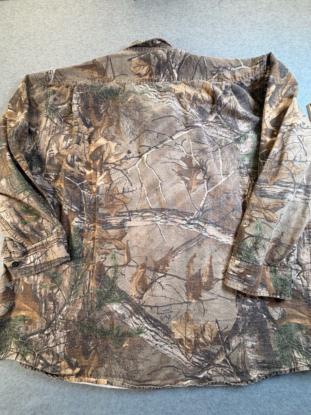 RedHead RealTree Camo Long Sleeve Button Down Shirt Size 2XL 8