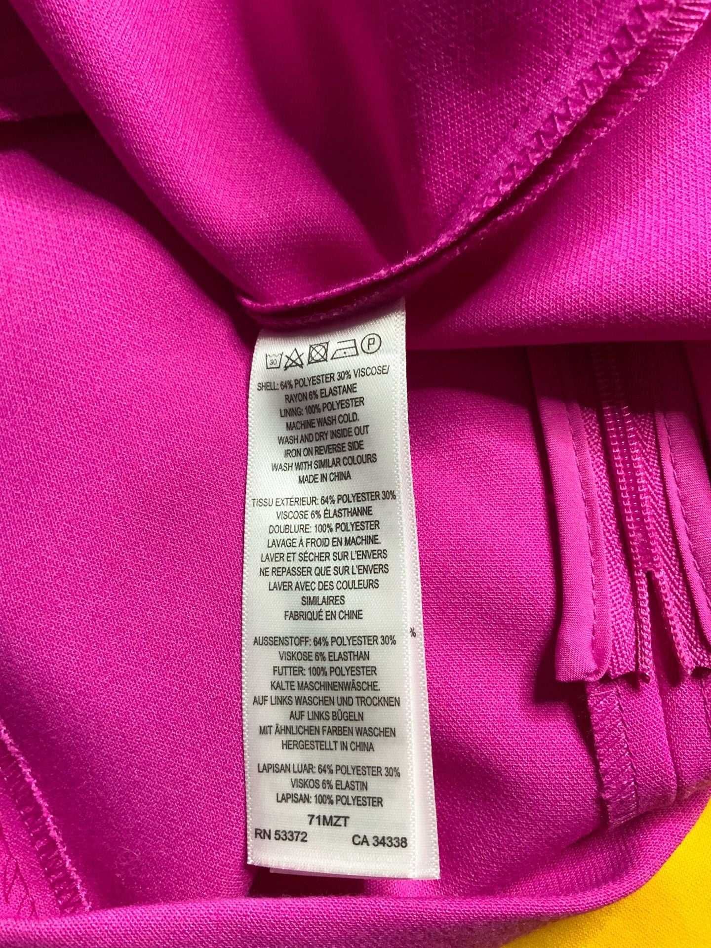 NWT French Connection Pink Ruffle Strap Mini Dress Women Size 4 8