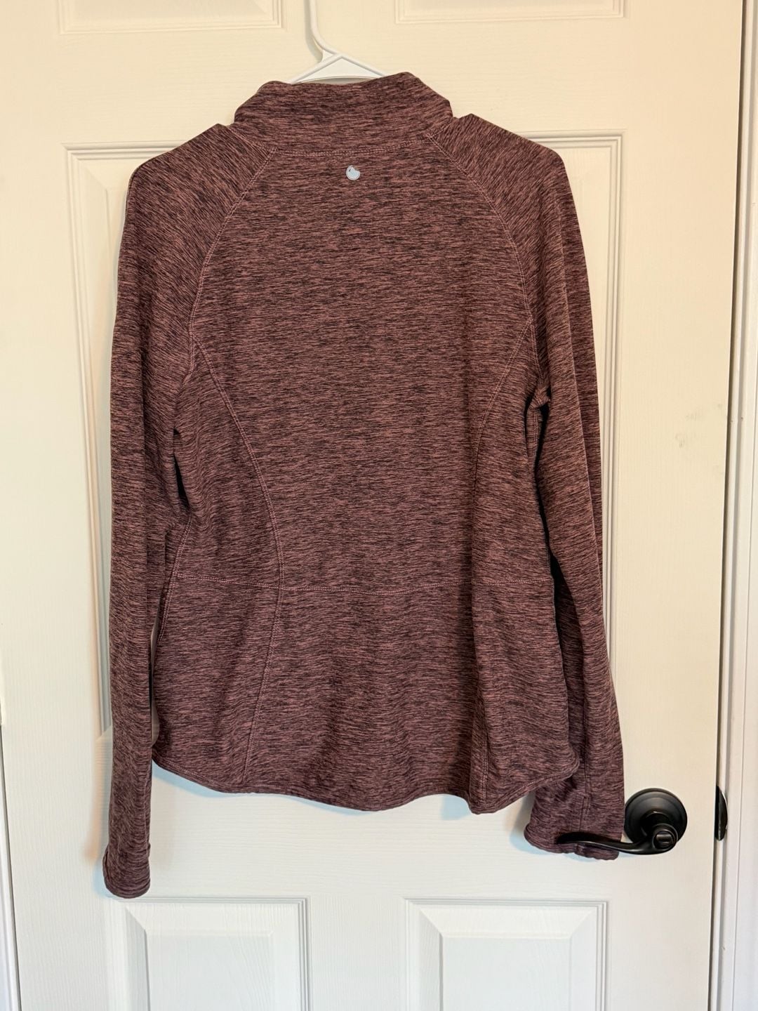 Yogalicious Lux Zip Jacket XL Purple Marled 5
