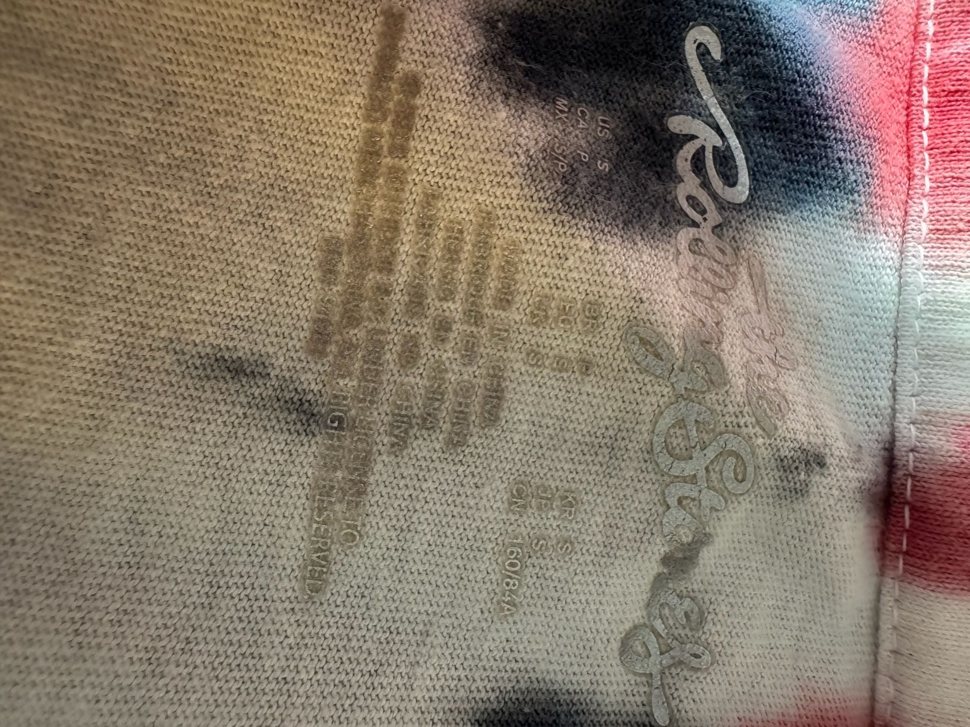 The Rolling Stones Tie Dye Graphic T-Shirt 3
