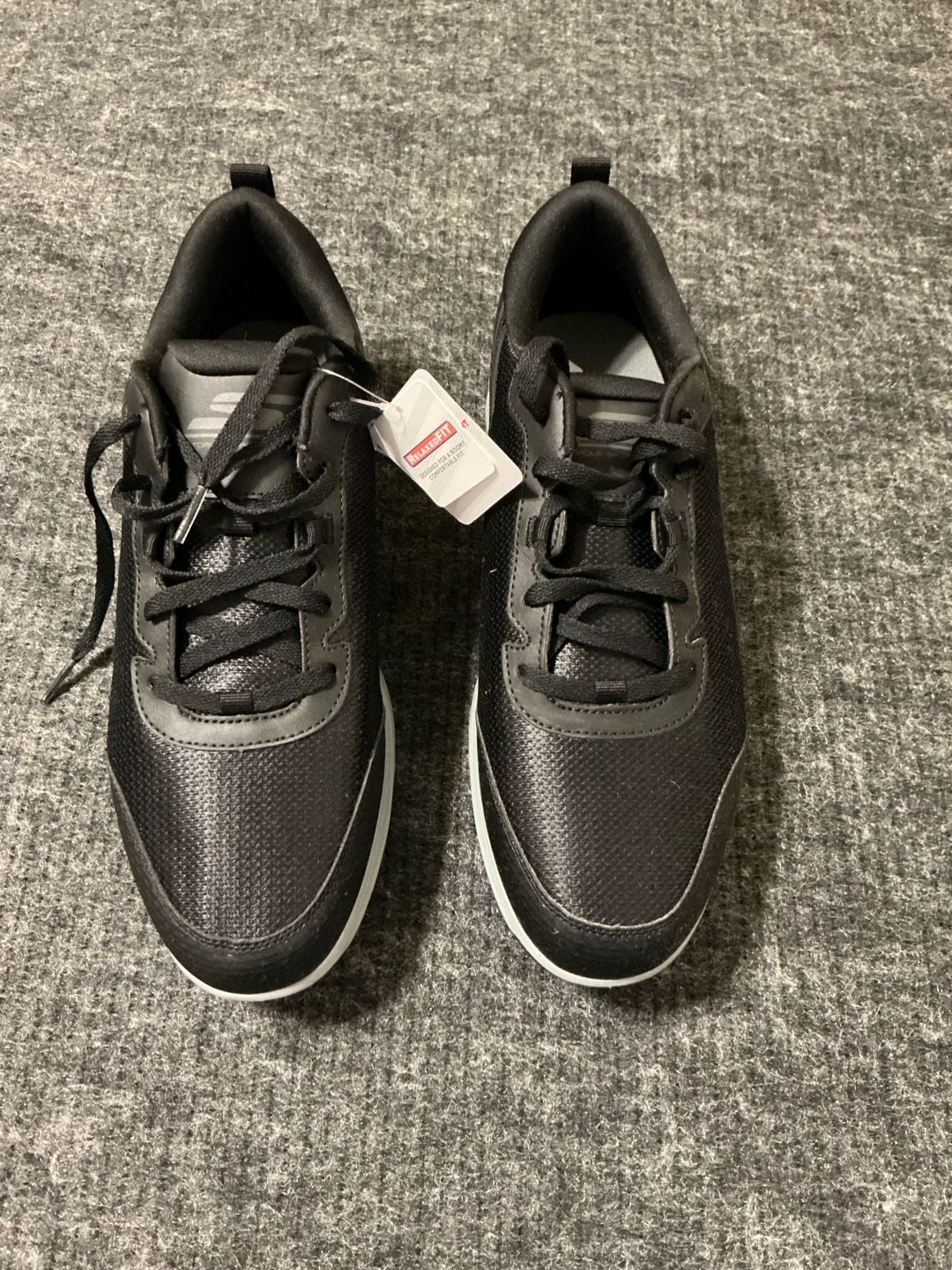Skechers Go Golf Torque Sport 2 Golf Shoes Mens Size 10.5 Black White 7