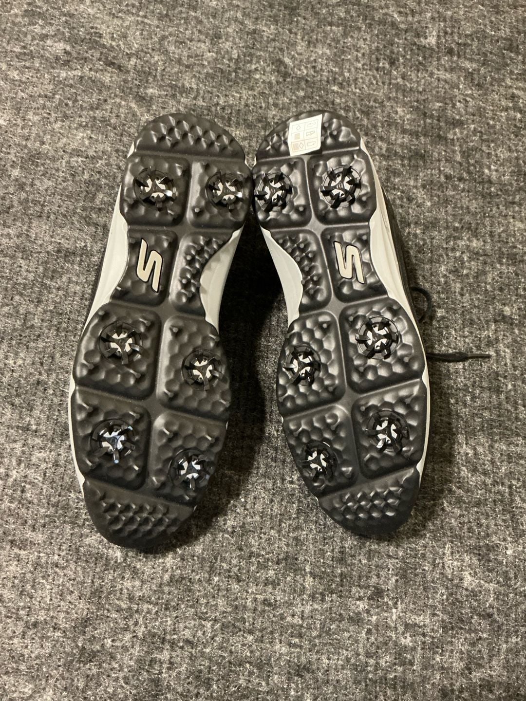 Skechers Go Golf Torque Sport 2 Golf Shoes Mens Size 10.5 Black White 10