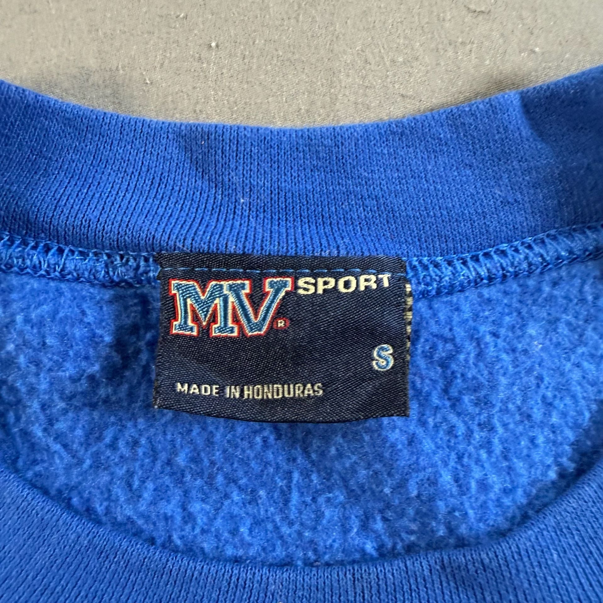 UNC Asheville Bulldogs MV Sport Crewneck Sweatshirt Royal Blue Small 3