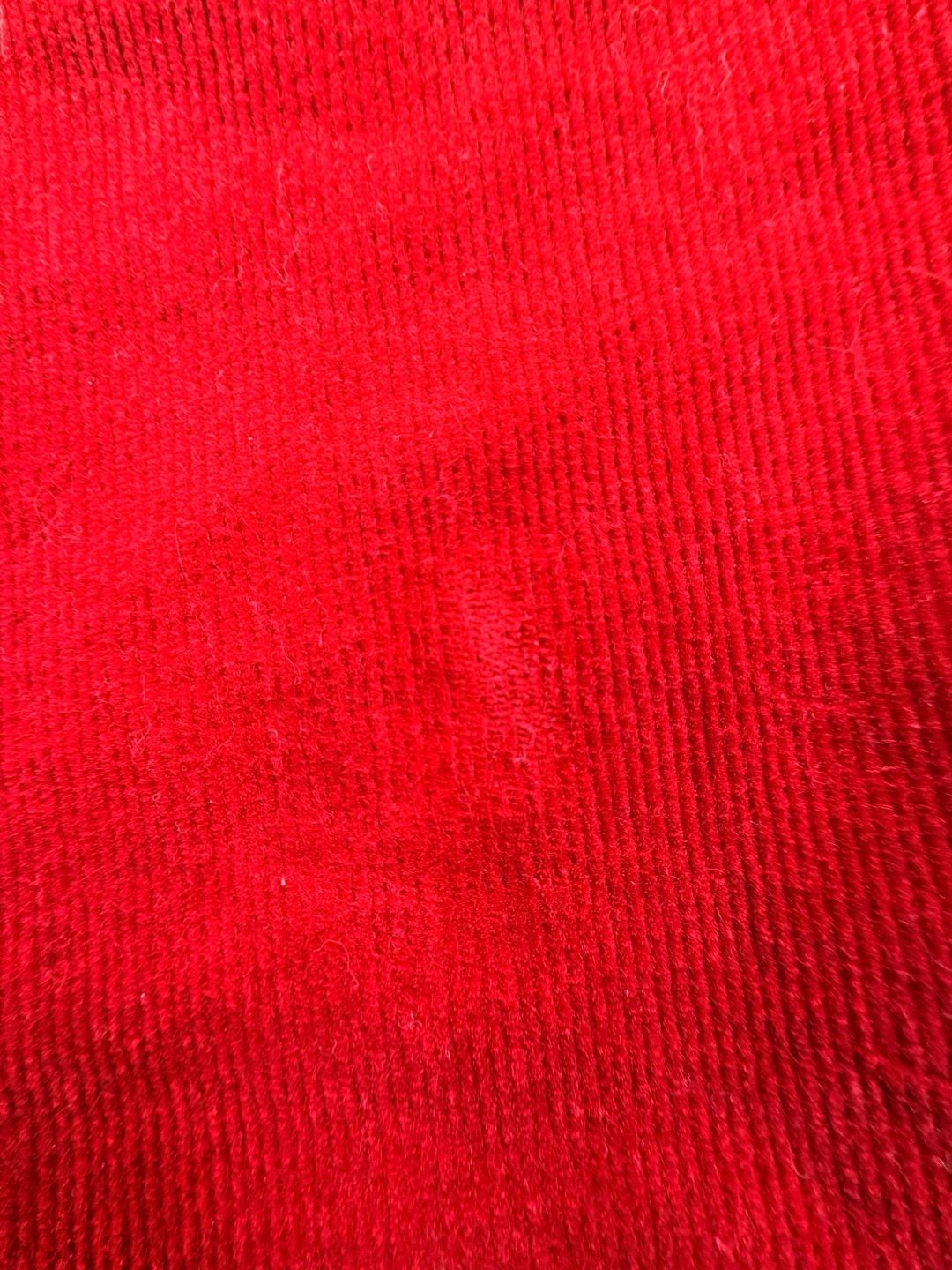 Chaps Corduroy Pants Size 8 Red Straight Leg Cotton Elastane 3