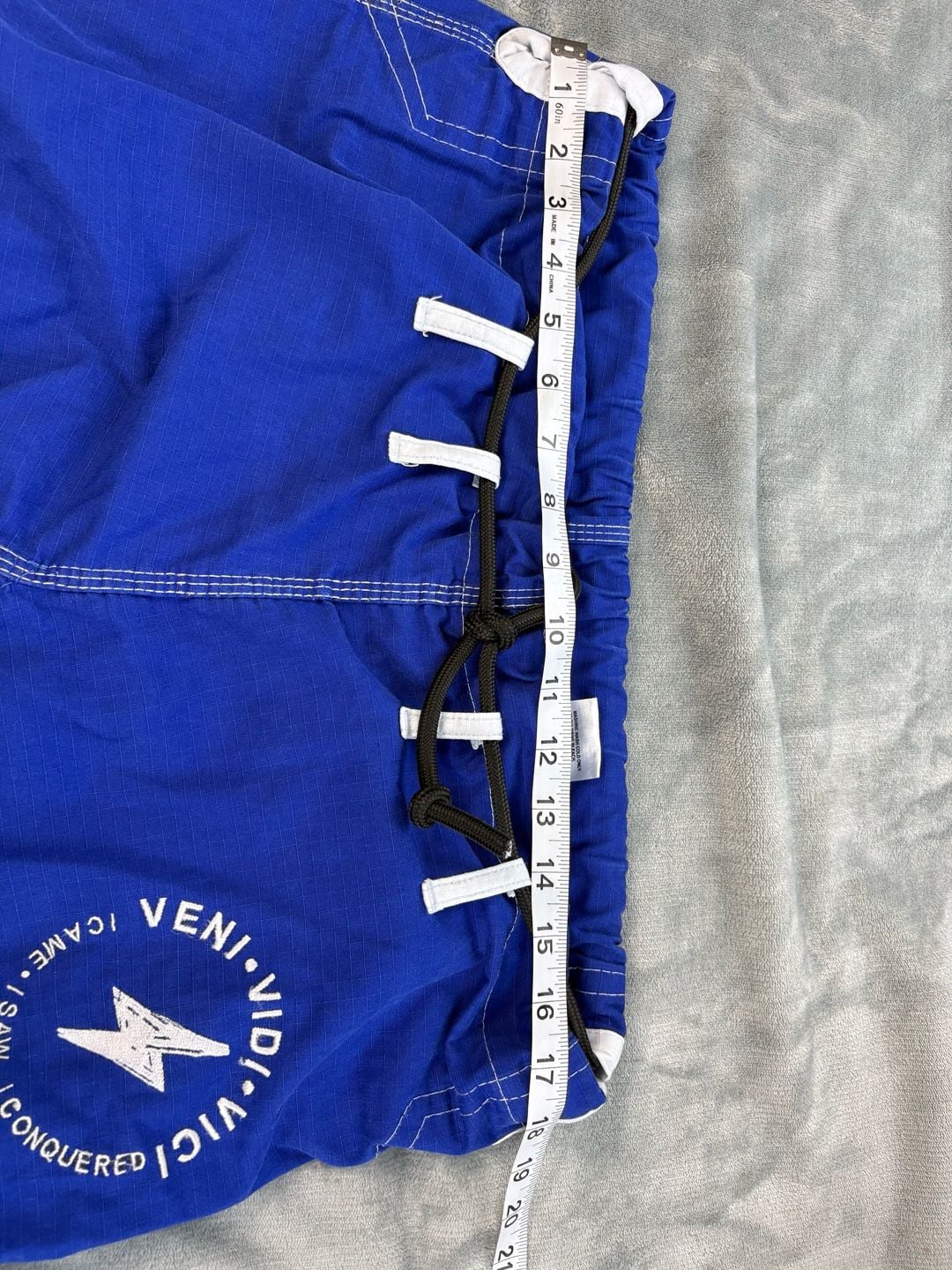 SIA Sharpen Iron Academy BJJ Gi Blue W3 Jacket W2L Fuji Pants Jiu Jitsu Uniform 7