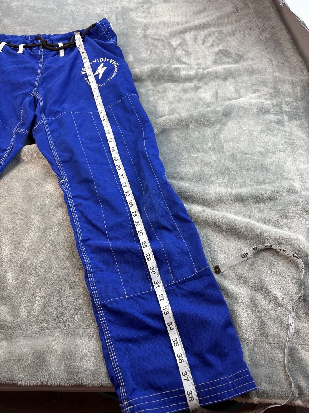SIA Sharpen Iron Academy BJJ Gi Blue W3 Jacket W2L Fuji Pants Jiu Jitsu Uniform 8