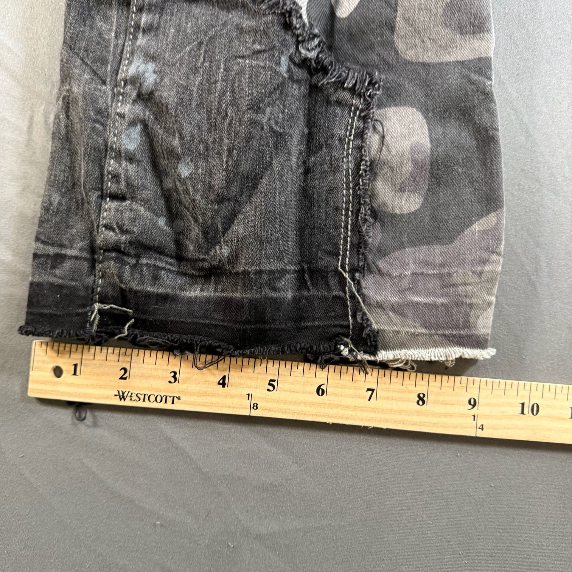 Jordan Craig Legacy Edition Ross Stacked Camo Distressed Cargo Jeans 34 10