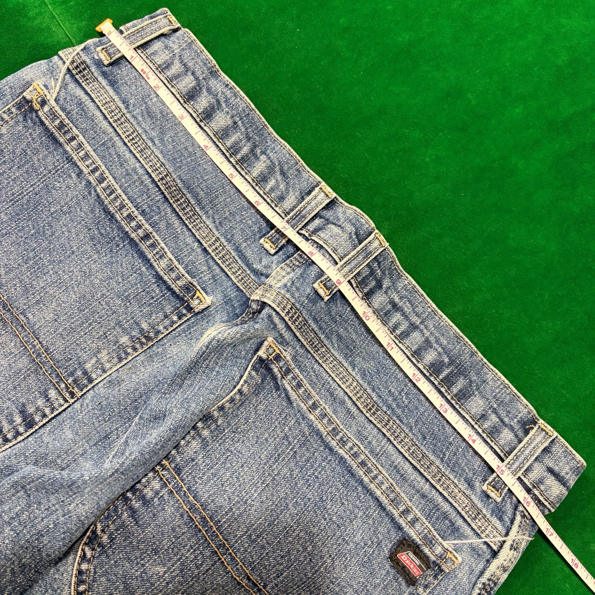 Dickies Carpenter Jeans Straight Leg Blue Denim 5