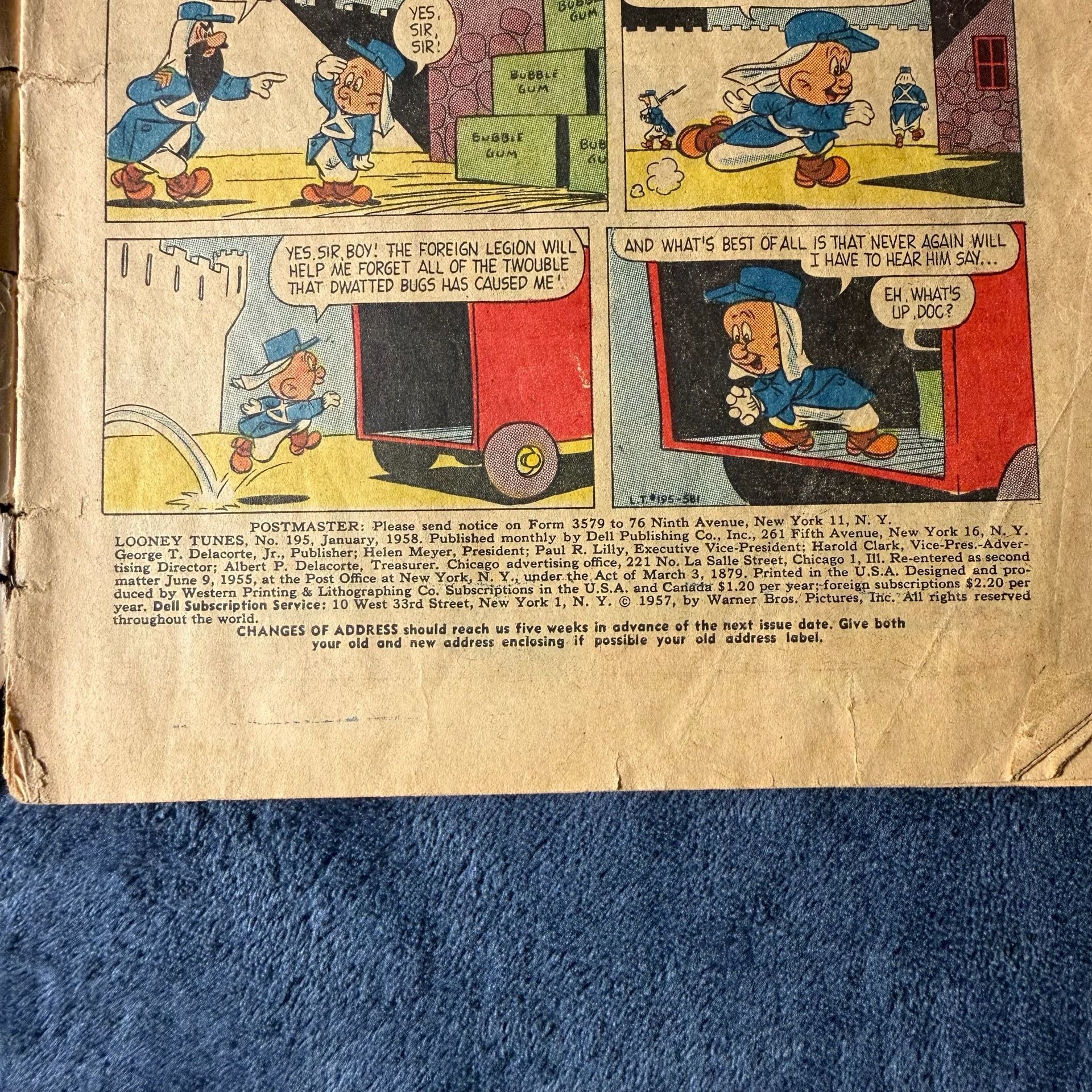 Dell Looney Tunes Comic Book January 10c 3