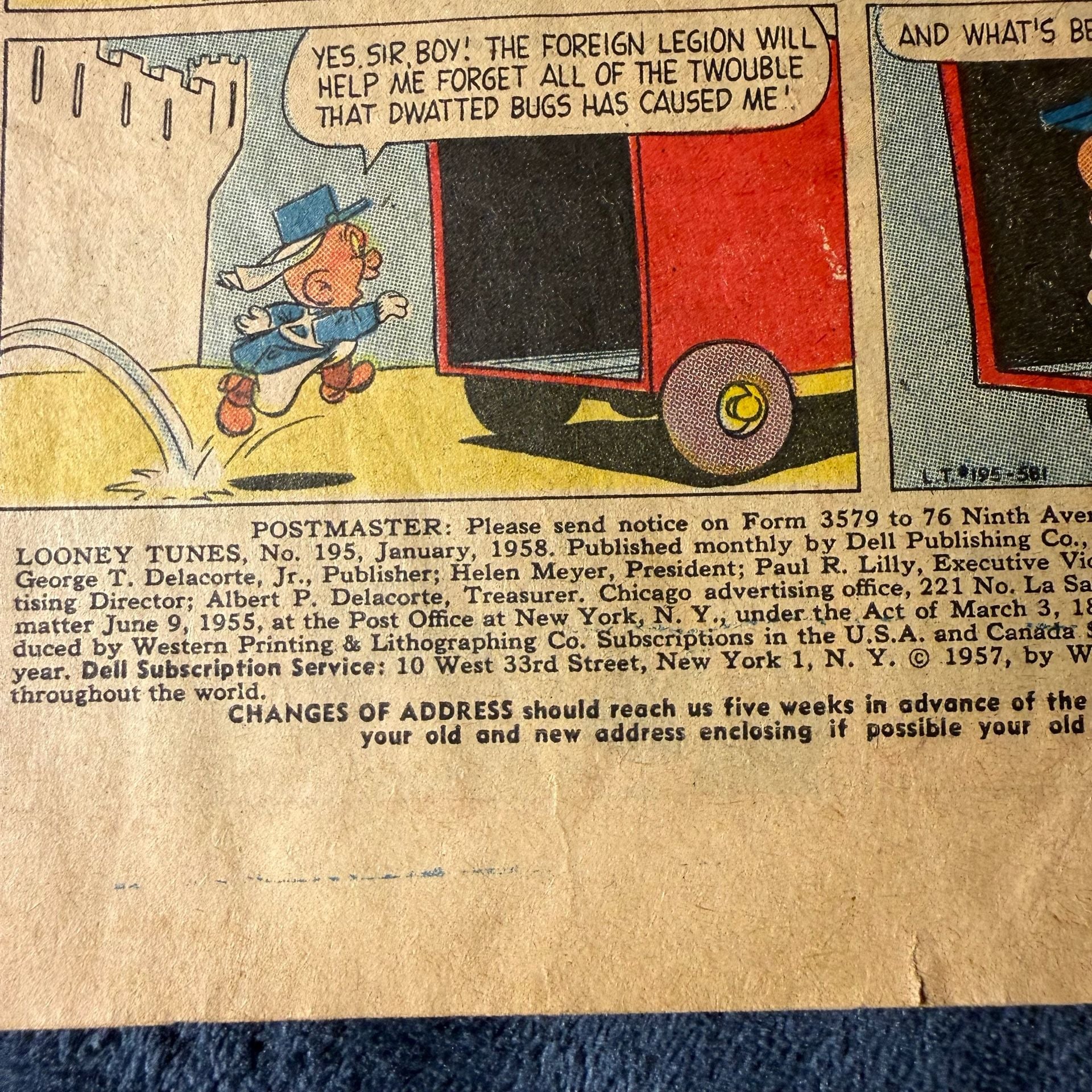 Dell Looney Tunes Comic Book January 10c 4