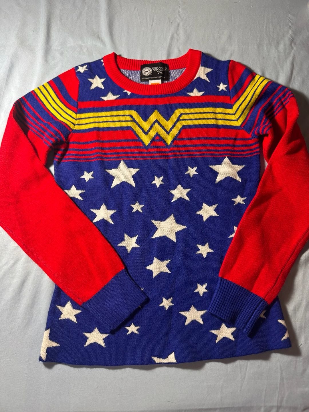 DC Comics Wonder Woman Ugly Christmas Sweater 1