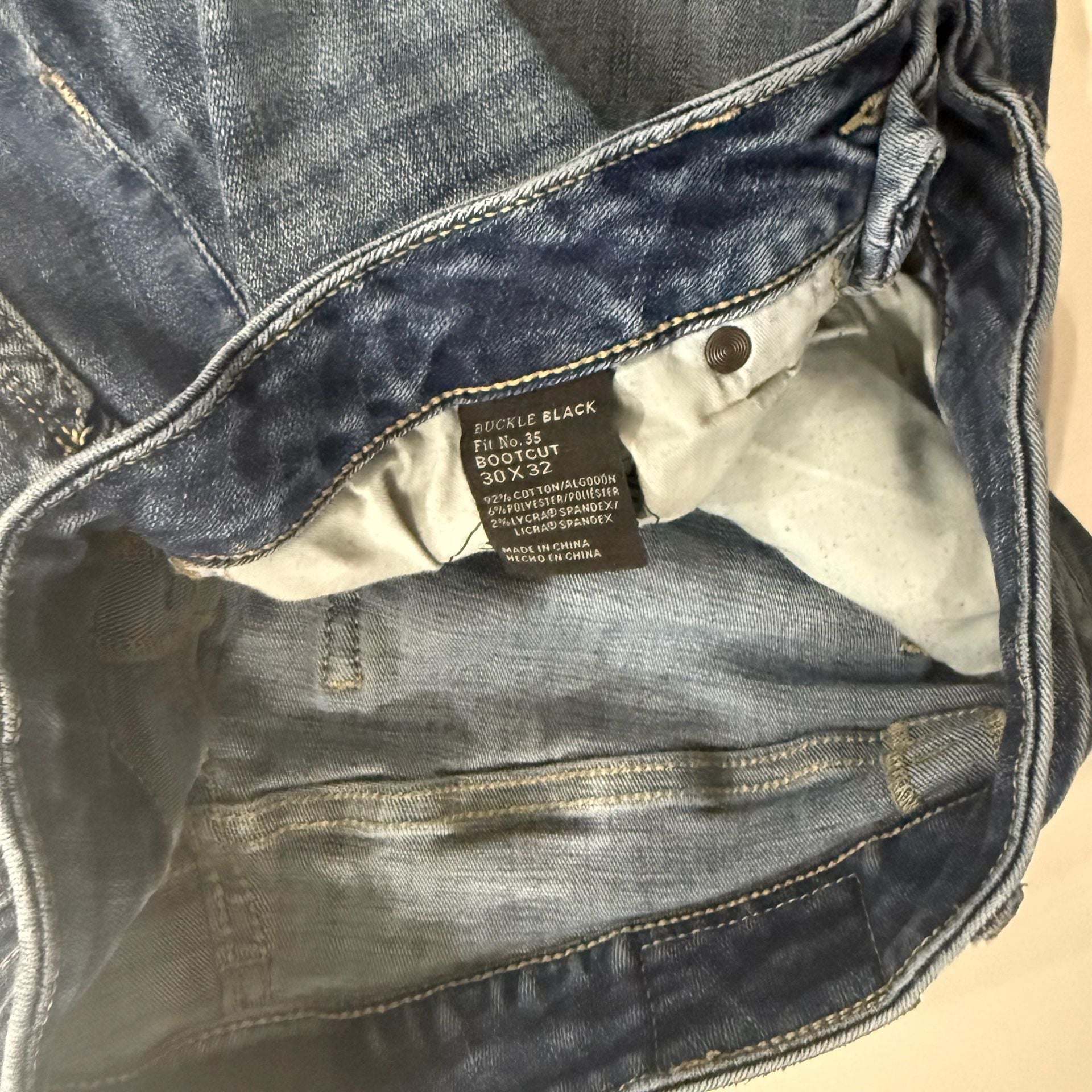 Buckle black Bootcut Jeans 30x32 5