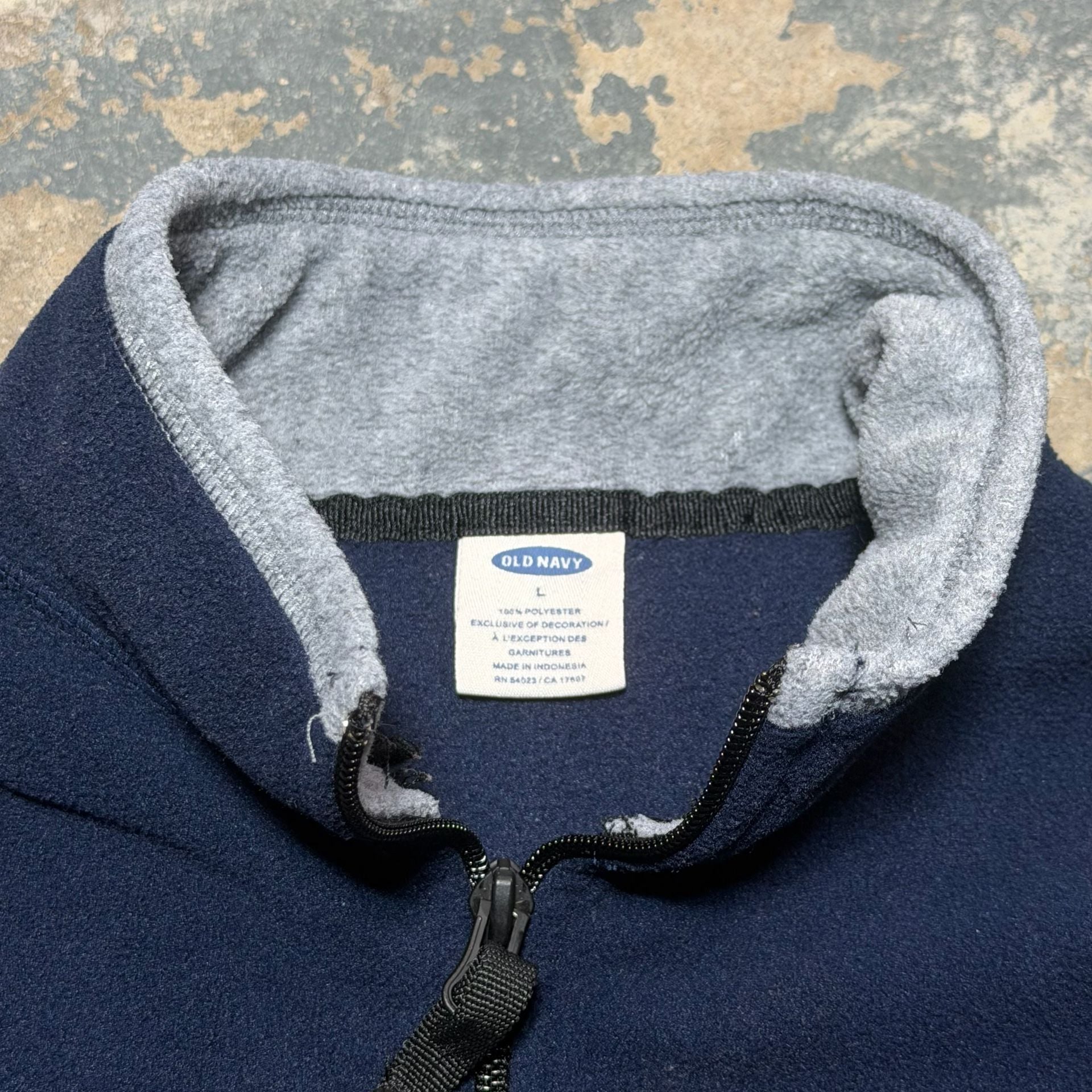 Vintage Old Navy Sweater Extra Large Blue Long Sleeve Men's ..., 3