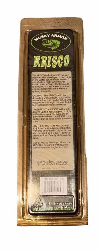 Musky Armor Krisco Jointed Lure Musky Pike Sunfish 2