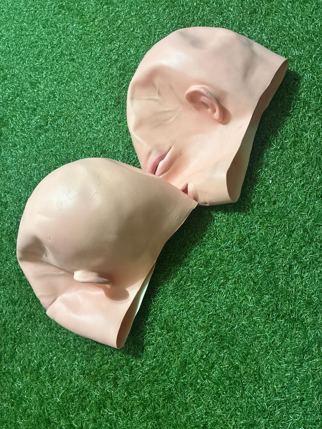 Novelty Creepy Crying Baby Masks Set of 2 3