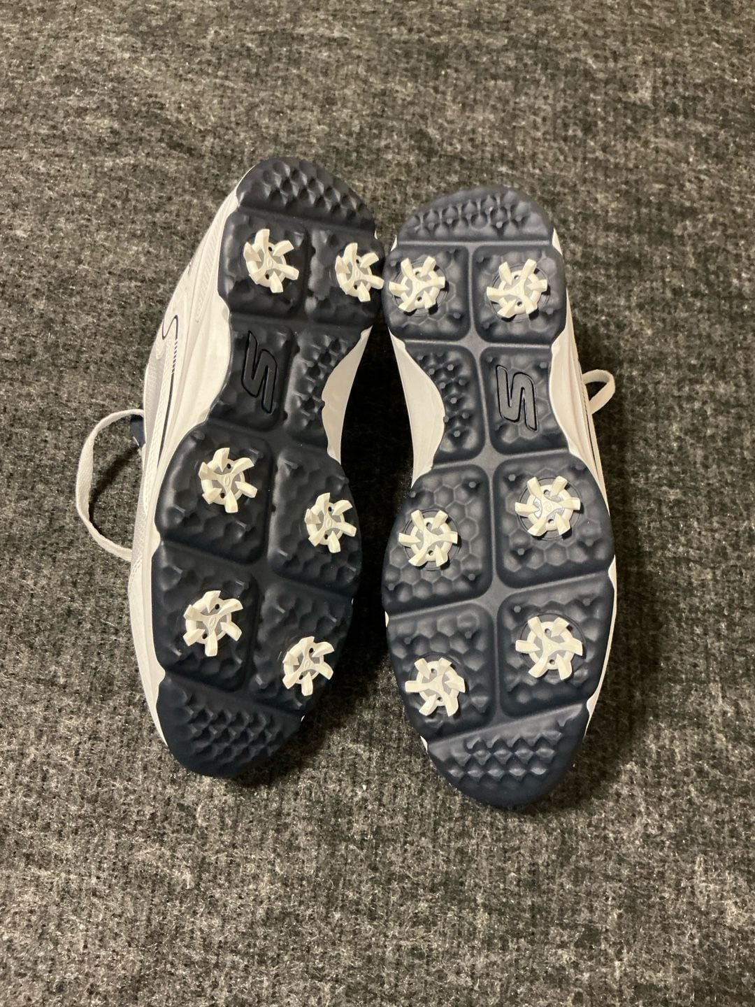 Skechers Go Golf Torque-Sport 2 Golf Shoes Mens Size 9.5 White Navy 9