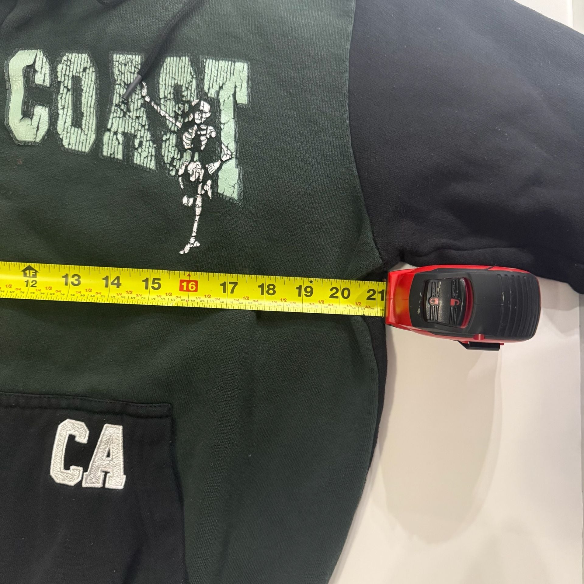 Eighty Eight West Coast Hoodie Black Green 7