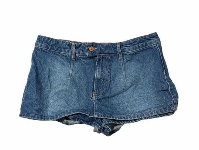Free People Galivanting Denim Skort (Women) 2