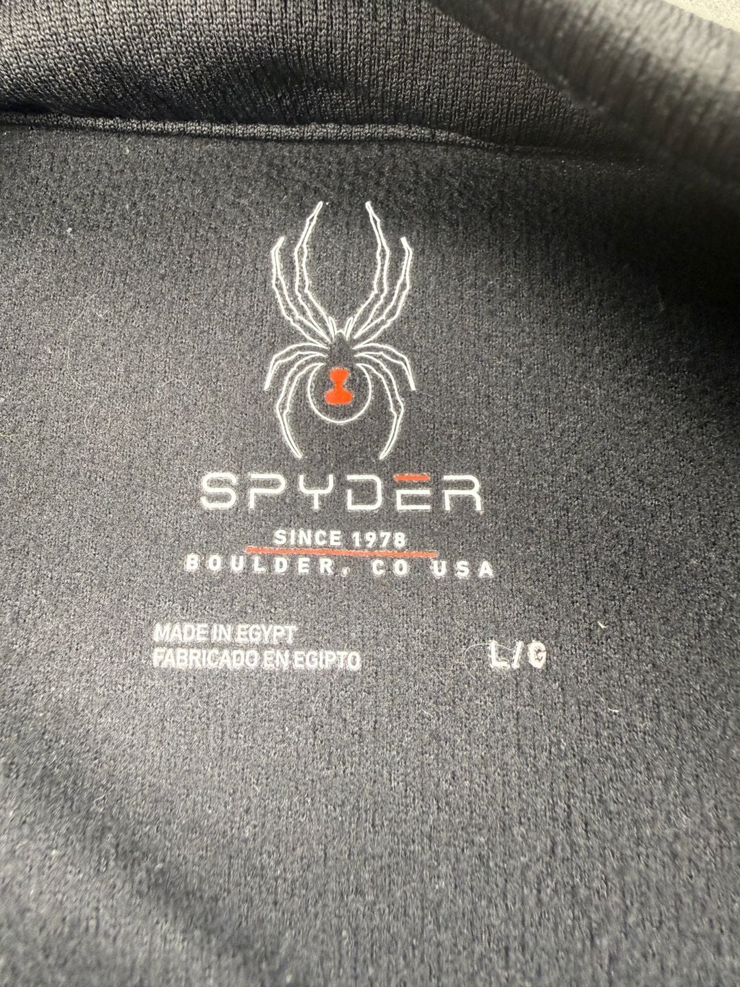 Spyder 1/4 Zip Pullover Gray 5