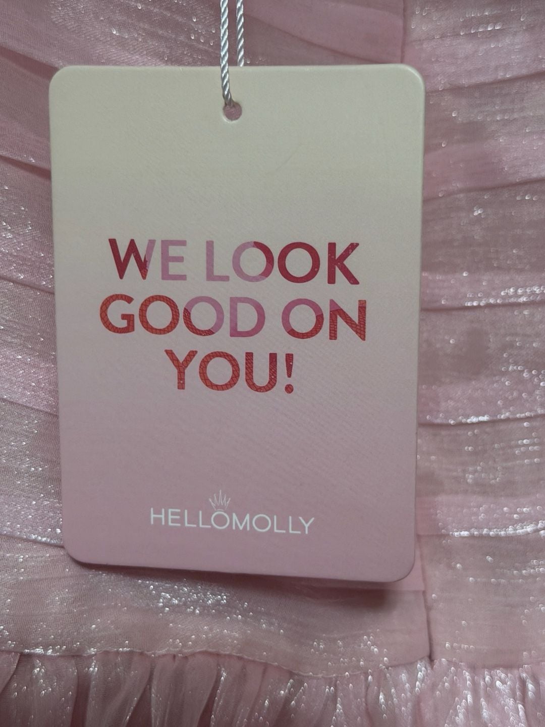 NWT- Party At The Disco Halter Mini Dress Pink 10