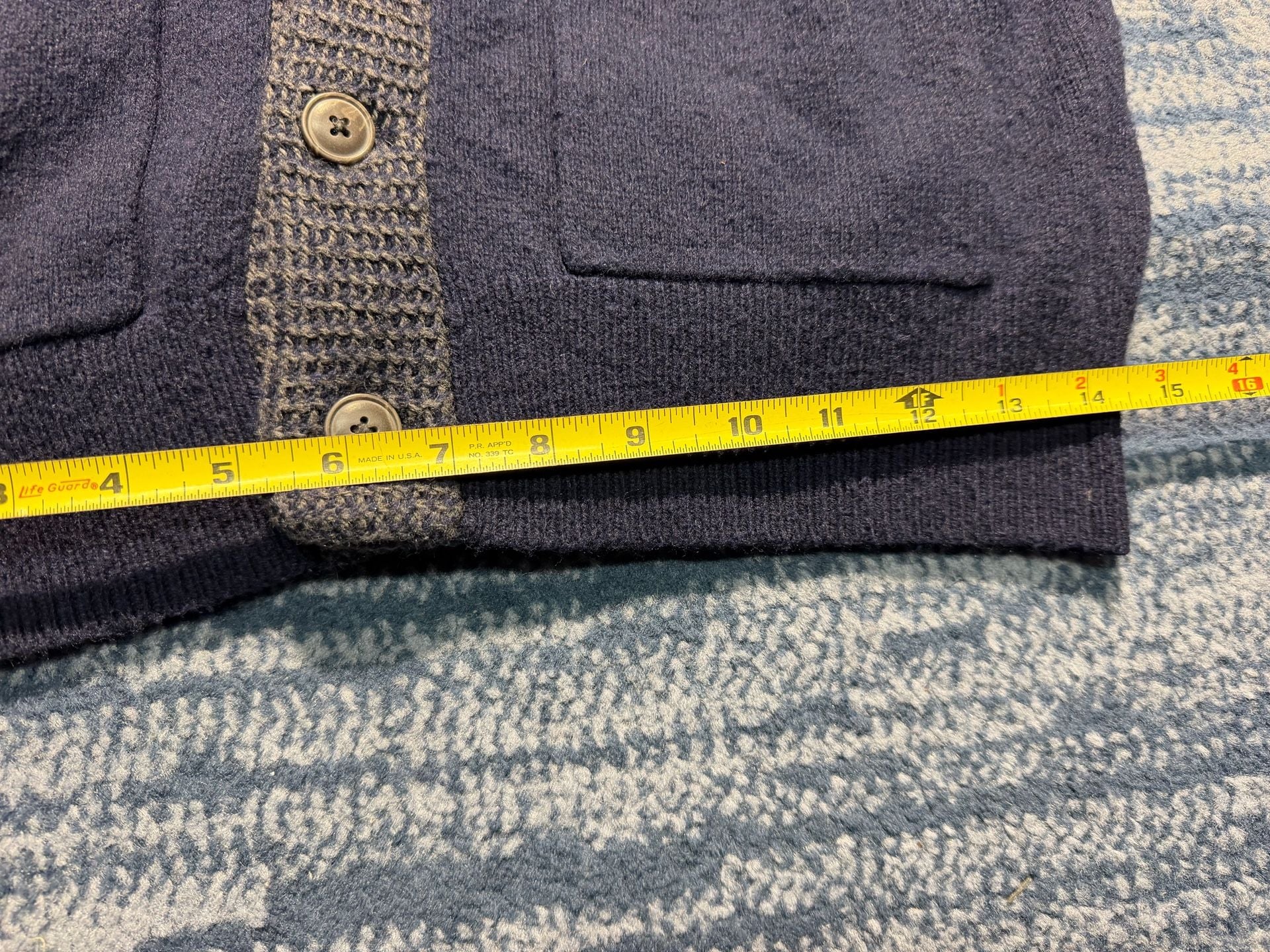 J.CREW Blue Cardigan Sweaters for Men 9