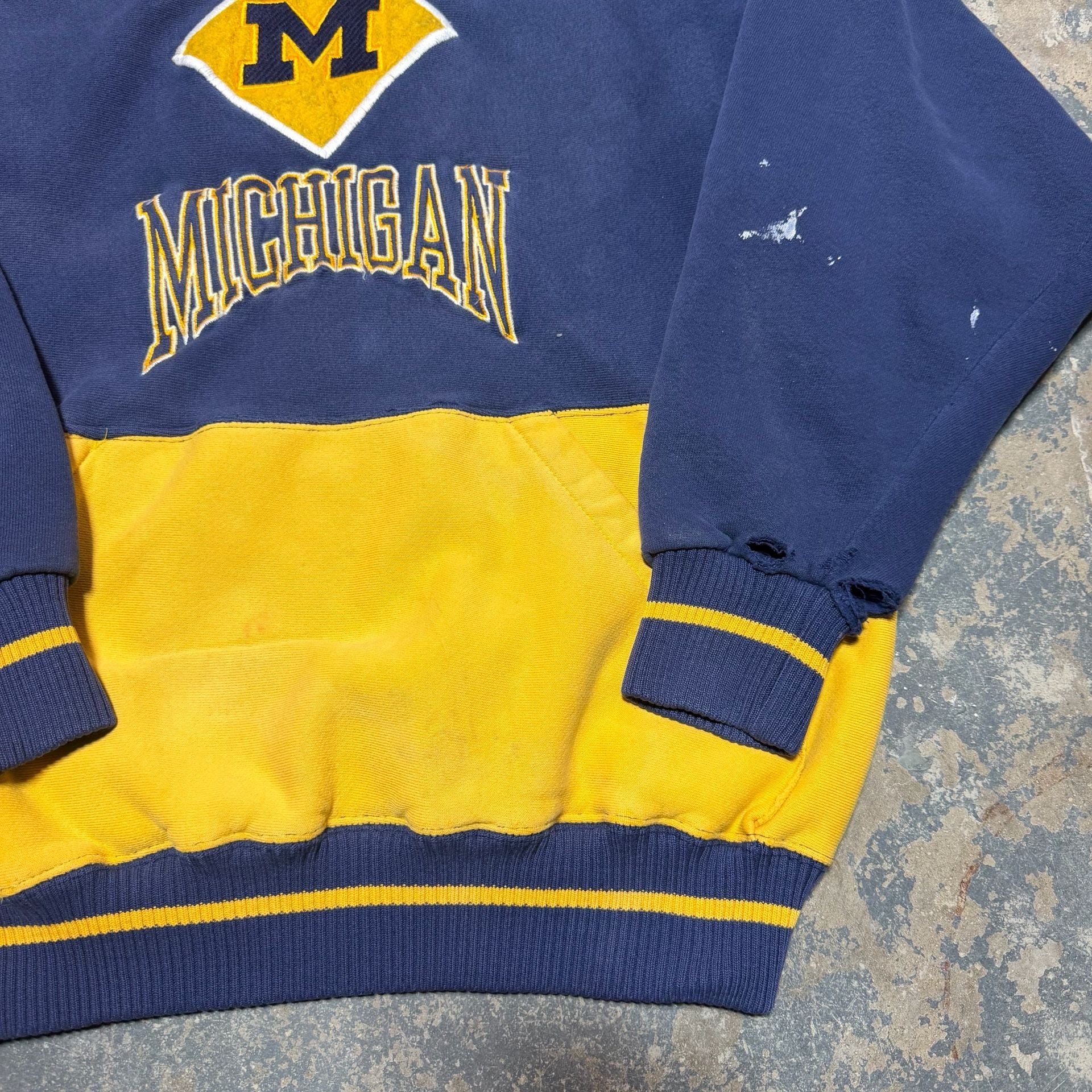 Vintage Michigan Wolverines Hoodie 8