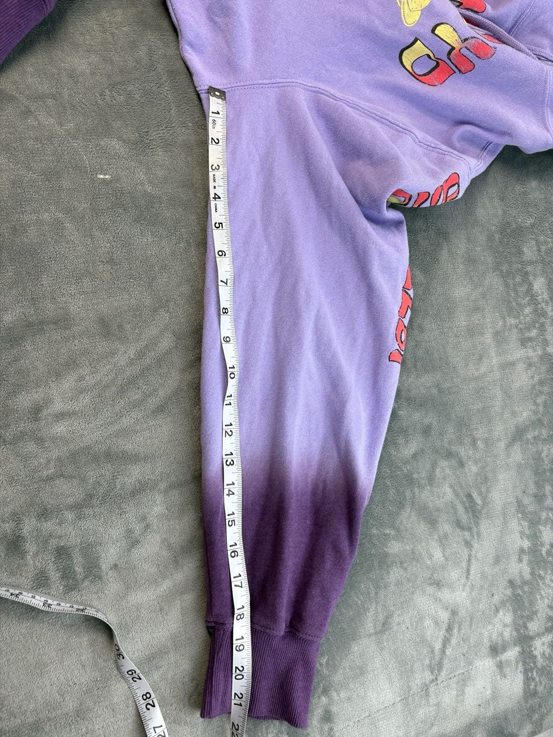 Pink Floyd Dark Side of the Moon Purple Ombre Graphic Pullover Hoodie 5