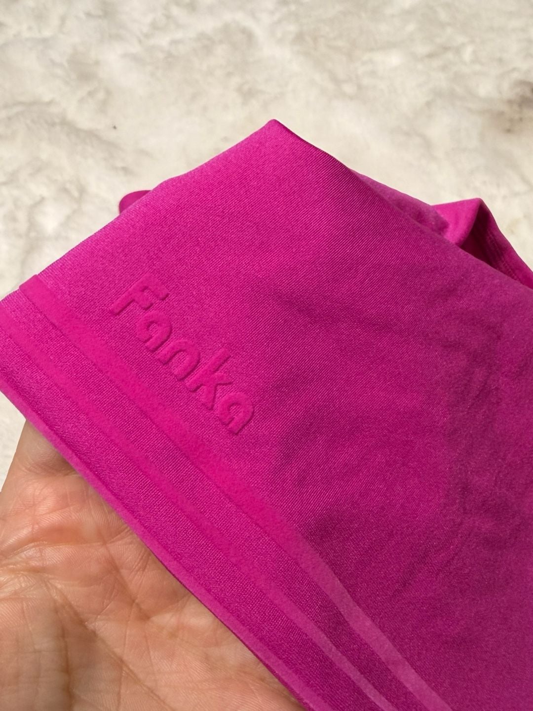 Fanka PowerBand Resistance 7/8 Leggings Size 6 Pop Pink 10