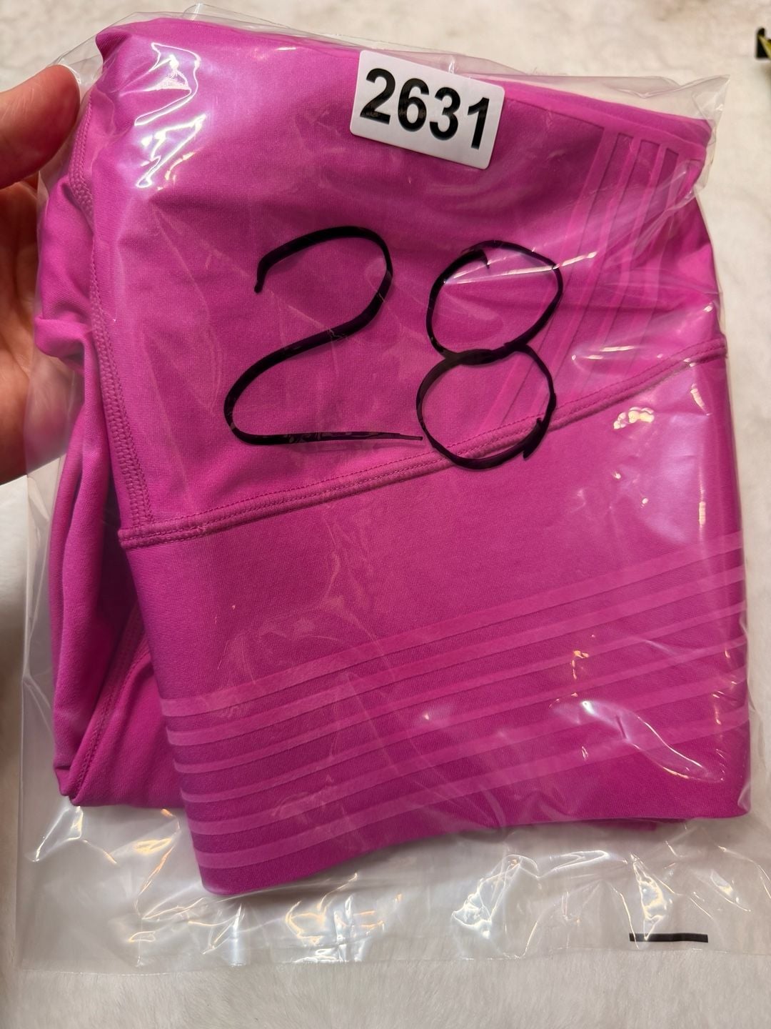 Fanka PowerBand Resistance 7/8 Leggings Size 6 Pop Pink 11