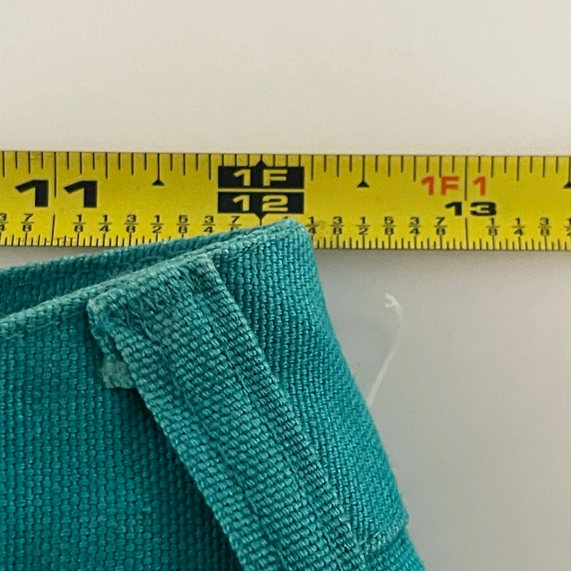 Anne Klein Jeans F516 Size 8 Vintage Teal Straight Leg Pants 8