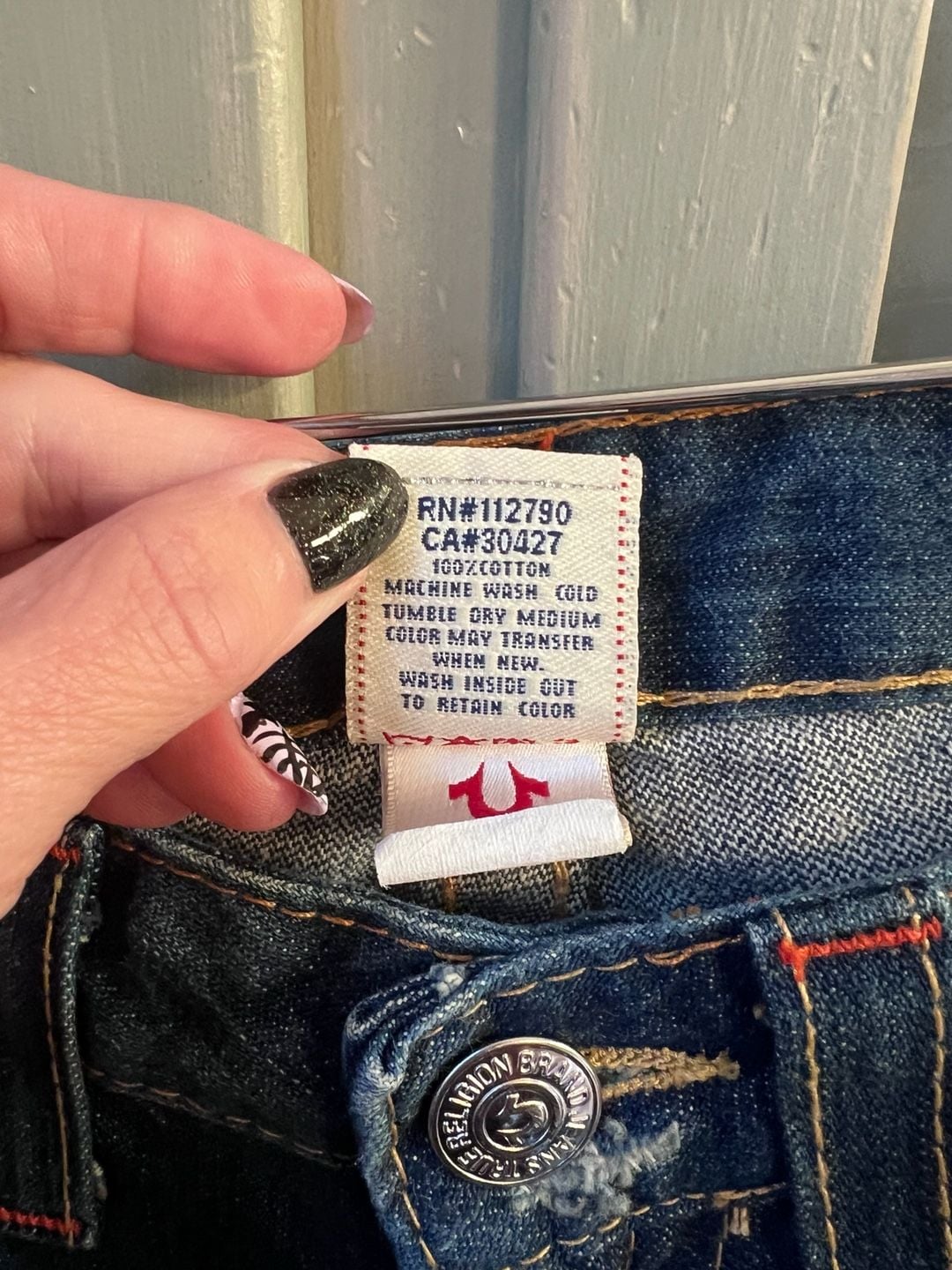 True Religion Flare Jeans Dark Wash Denim 29 6