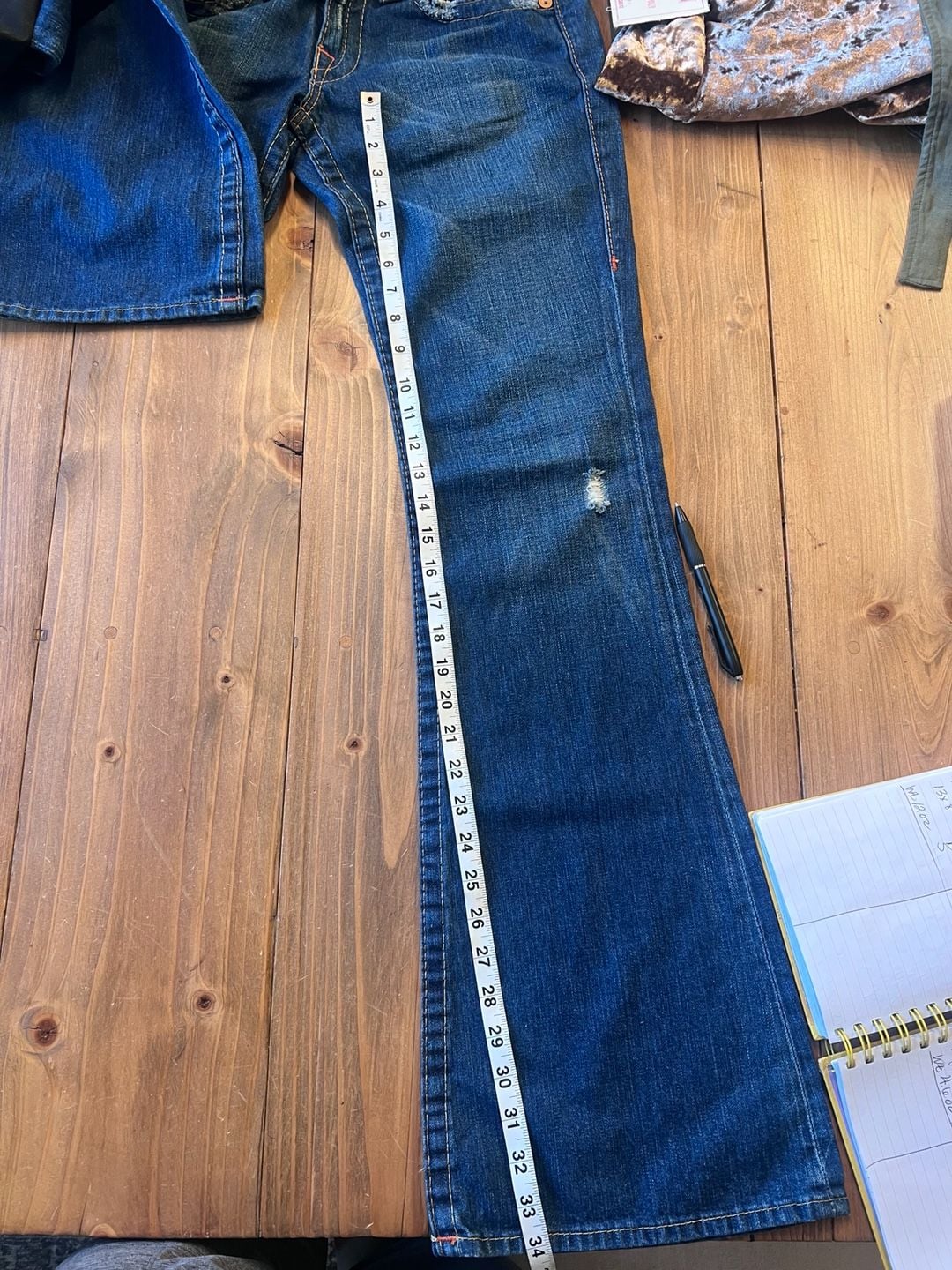 True Religion Flare Jeans Dark Wash Denim 29 9