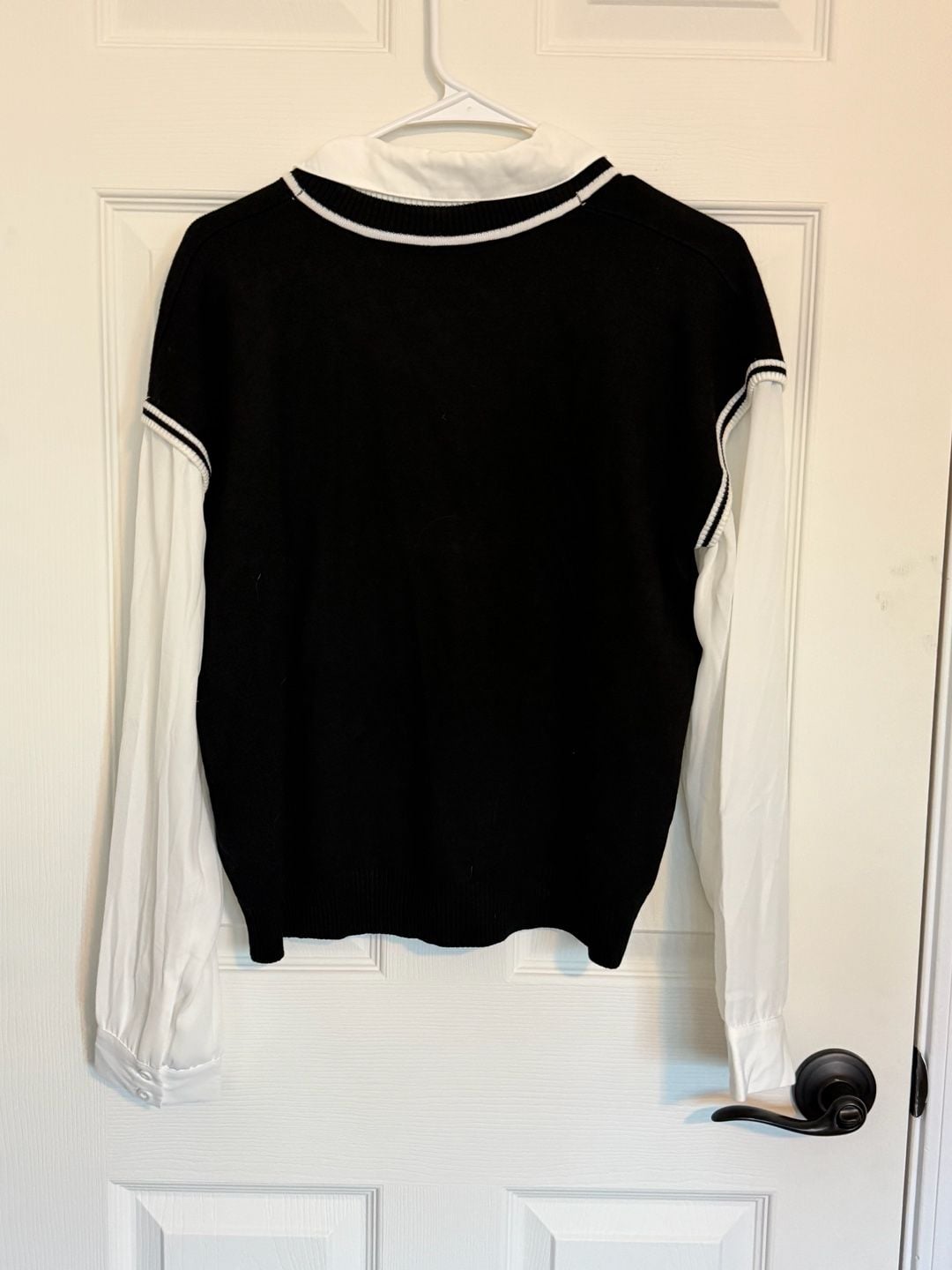 Adrianna Papell Twofer Sweater Size L 7