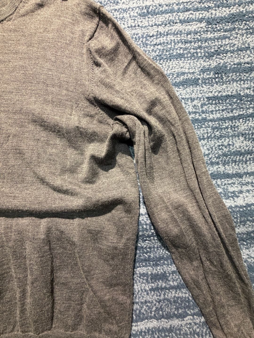 UNIQLO Crew Neck Sweater Size XL Gray Long Sleeve 7