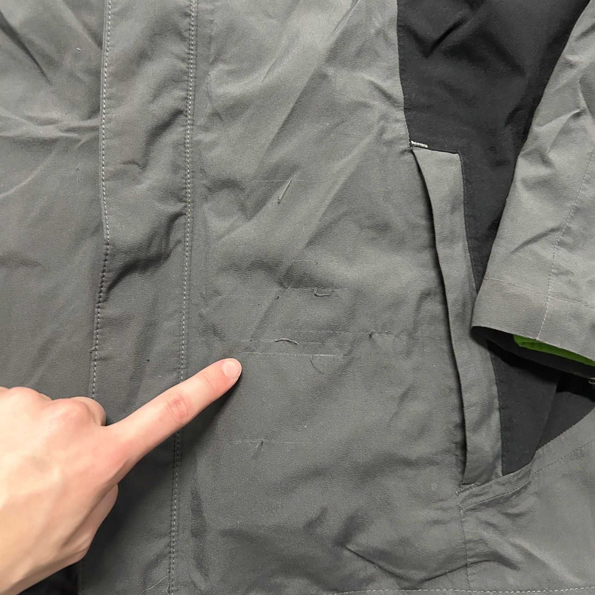 The North Face Boys XL HyVent 3-in-1 Winter Ski Jacket Fleece Liner 6