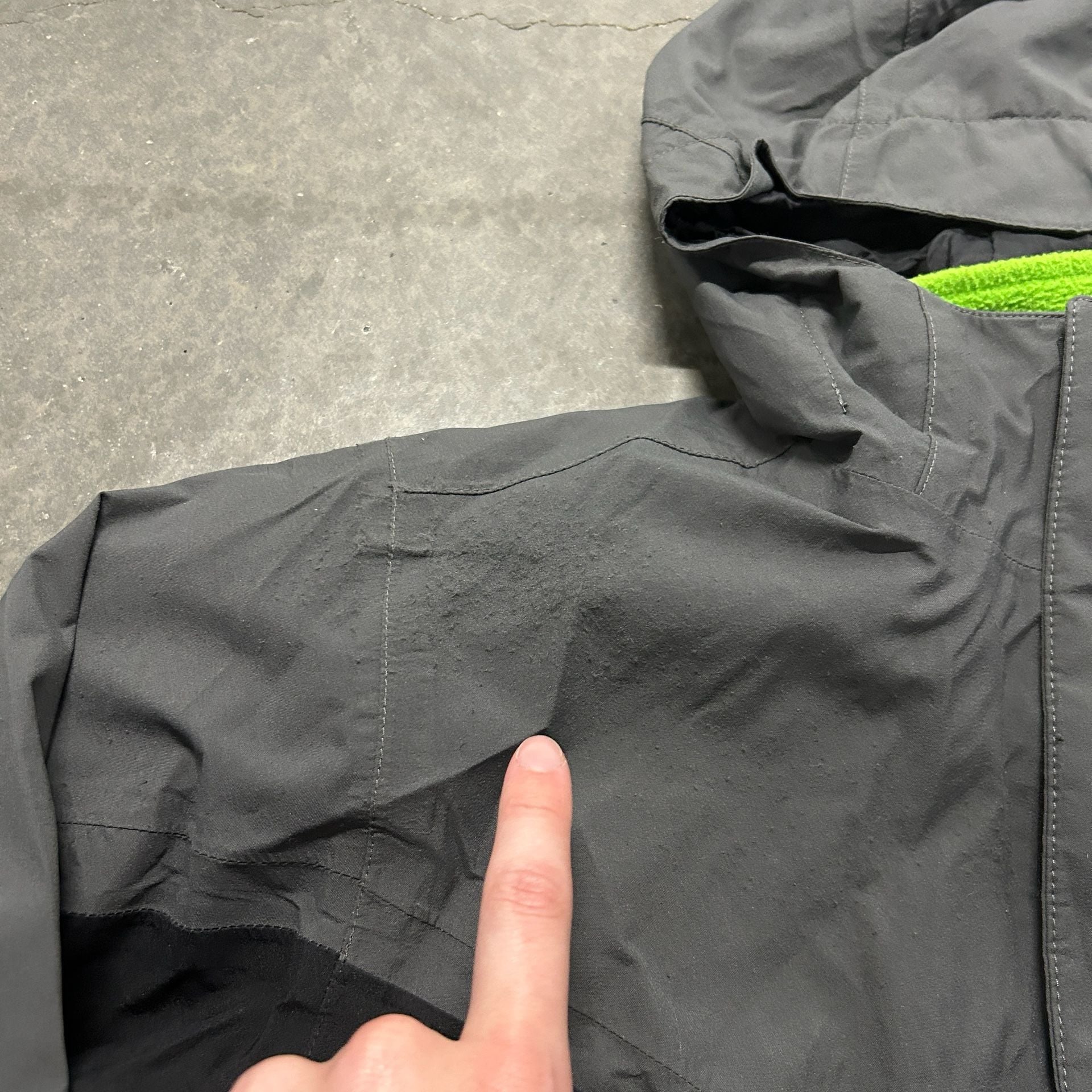 The North Face Boys XL HyVent 3-in-1 Winter Ski Jacket Fleece Liner 7