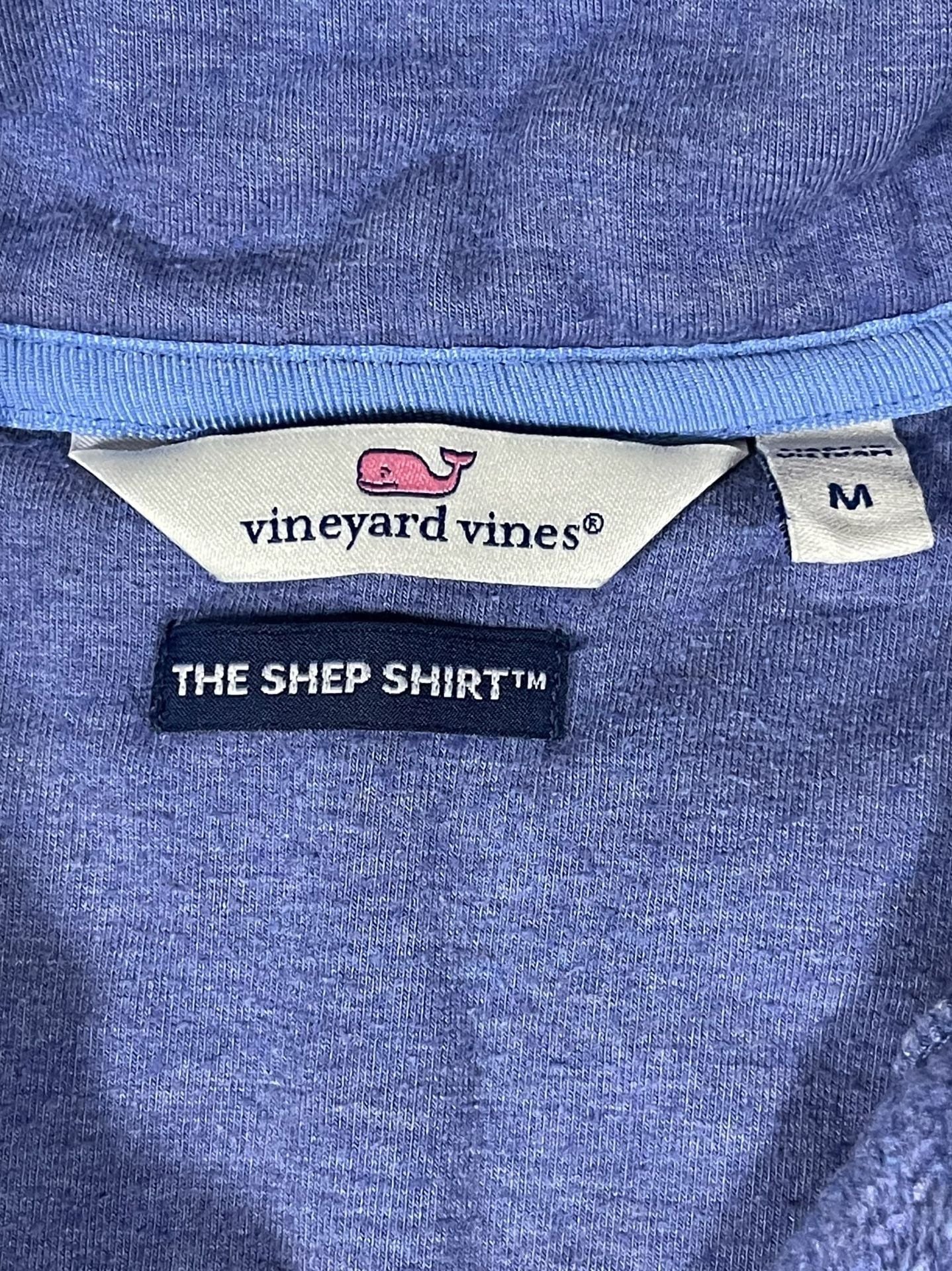 Vineyard Vines The Shep Shirt and Joggers Size M Blue Quarter Zip Pullover 6