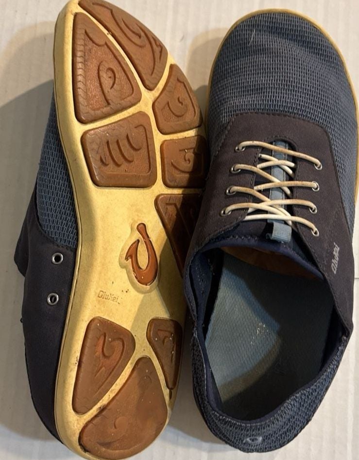 OluKai Moku Pae Blue Mesh Sneakers 8