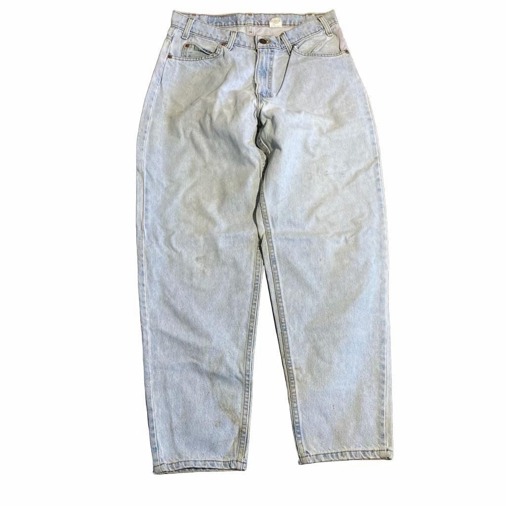 Levi's 560 Loose Fit Tapered Jeans 32x30 Light Wash Vintage Denim 3