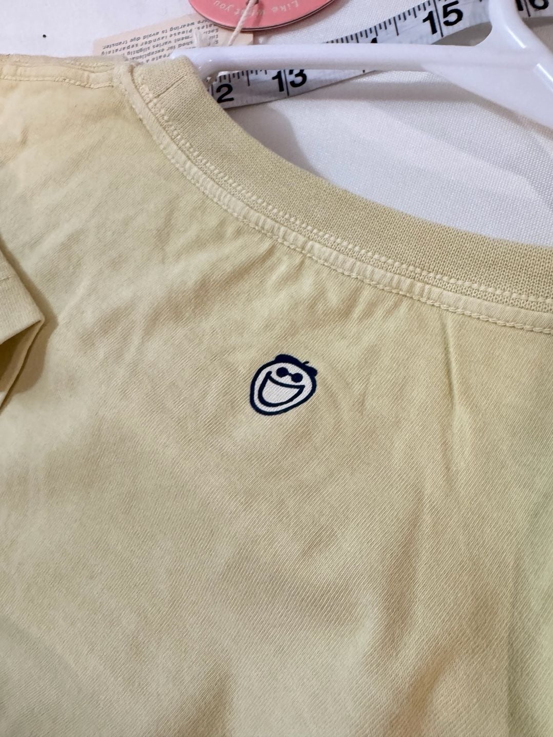 Life Is Good Stay Cool Ice Cream Graphic Tee Pastel Yellow Summer Size L 11