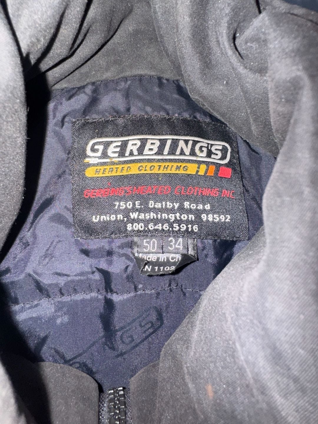 Gerbing Heated Clothing Jacket Size XL Black 3