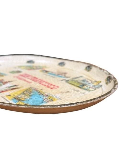 VTG San Francisco Souvenir Serving Tray Alcohol Proof Trays by Japan MCM 5