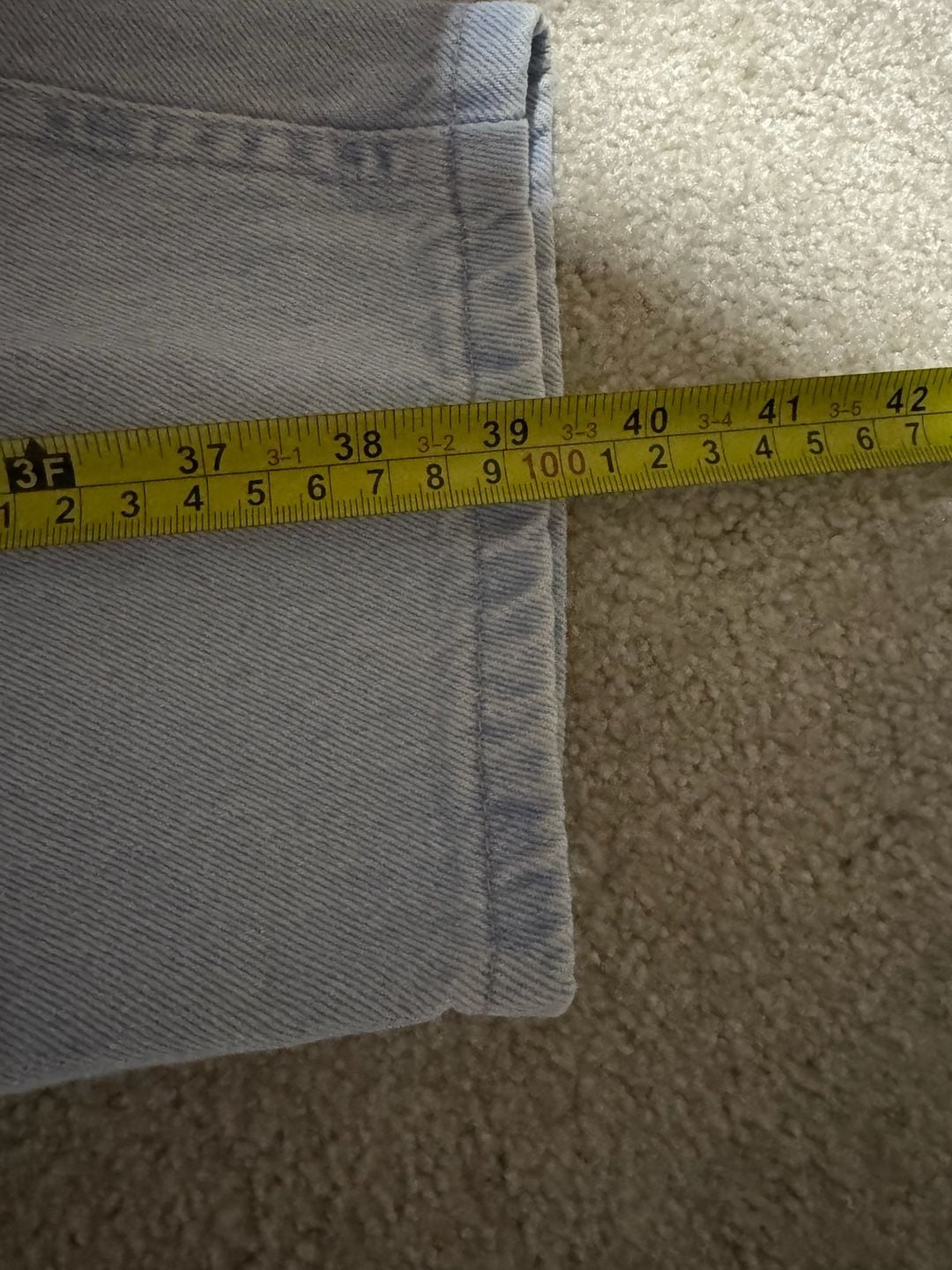 Lee Original Jeans Tapered Relaxed Light Wash Size 32x29 8