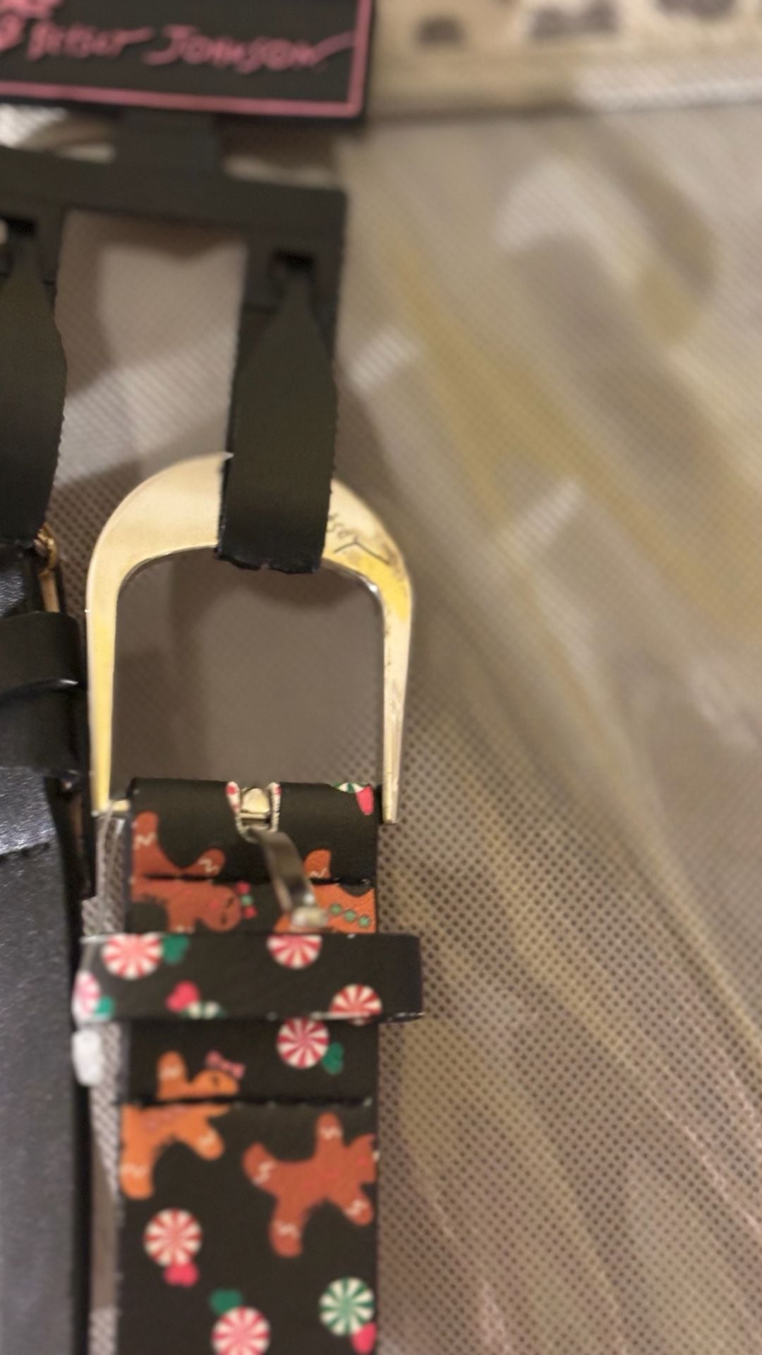 Holiday Betsey Johnson Belts (2) 6