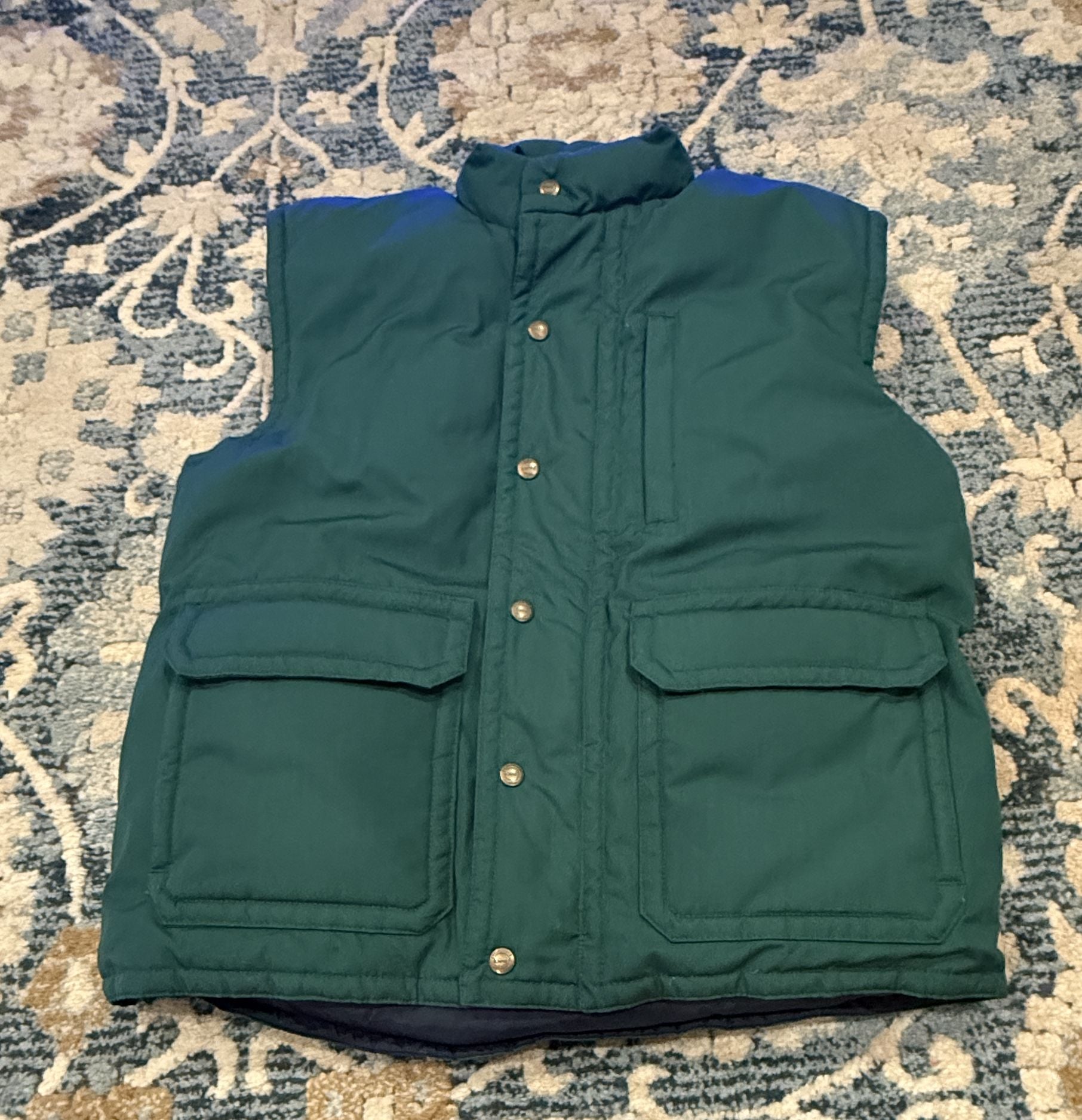 Orvis Puffer Vest Green Winter Outerwear 2