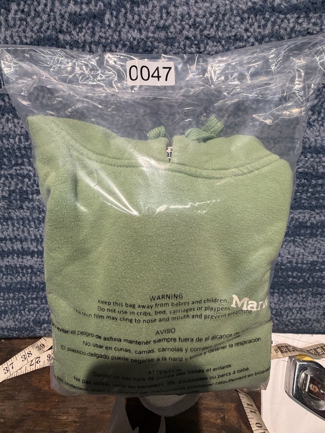 Marmot Mountain Works Hoodie Size M Green Pullover Sweatshirt 12