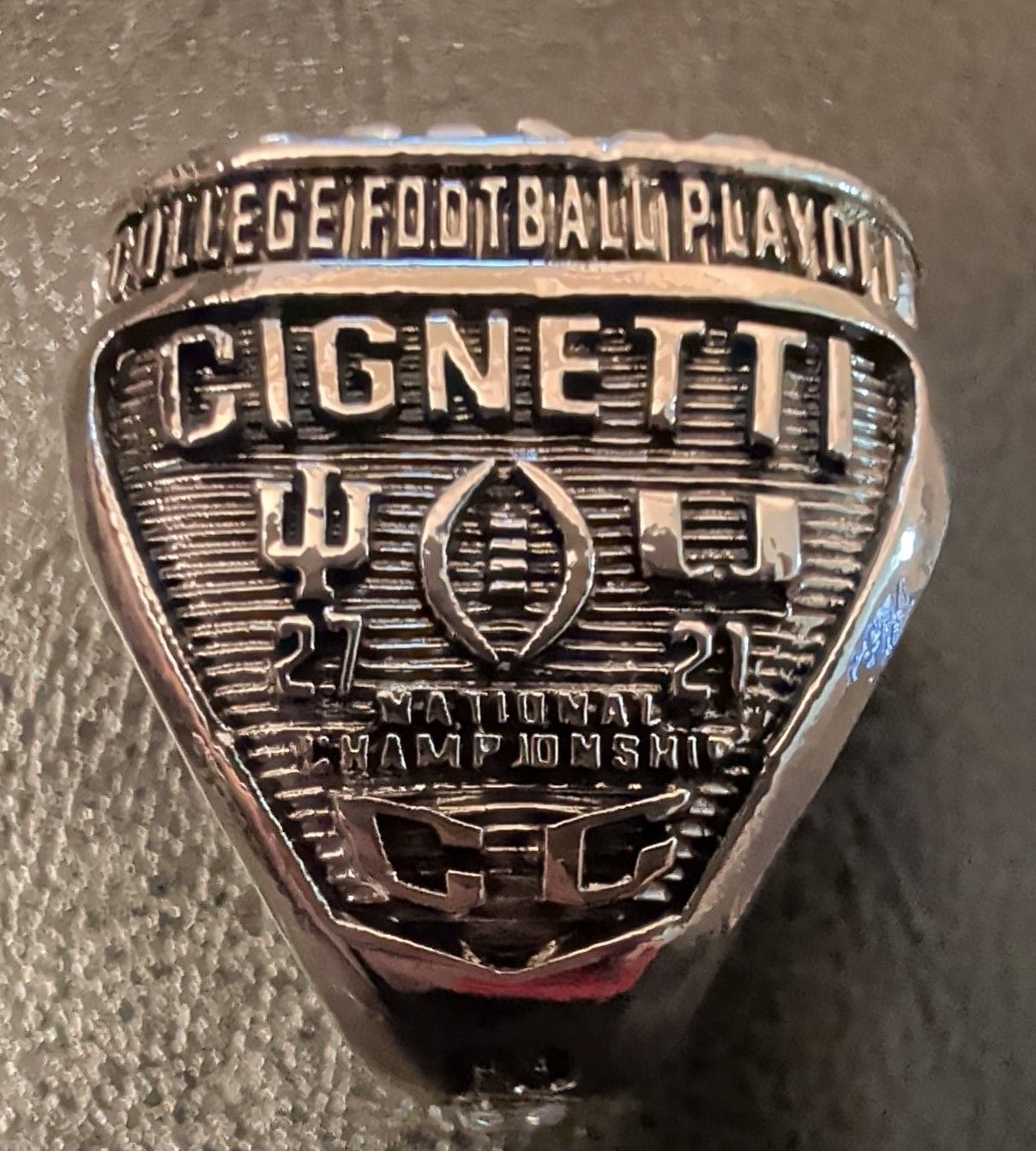 College Football Playoff National Championship Ring 2
