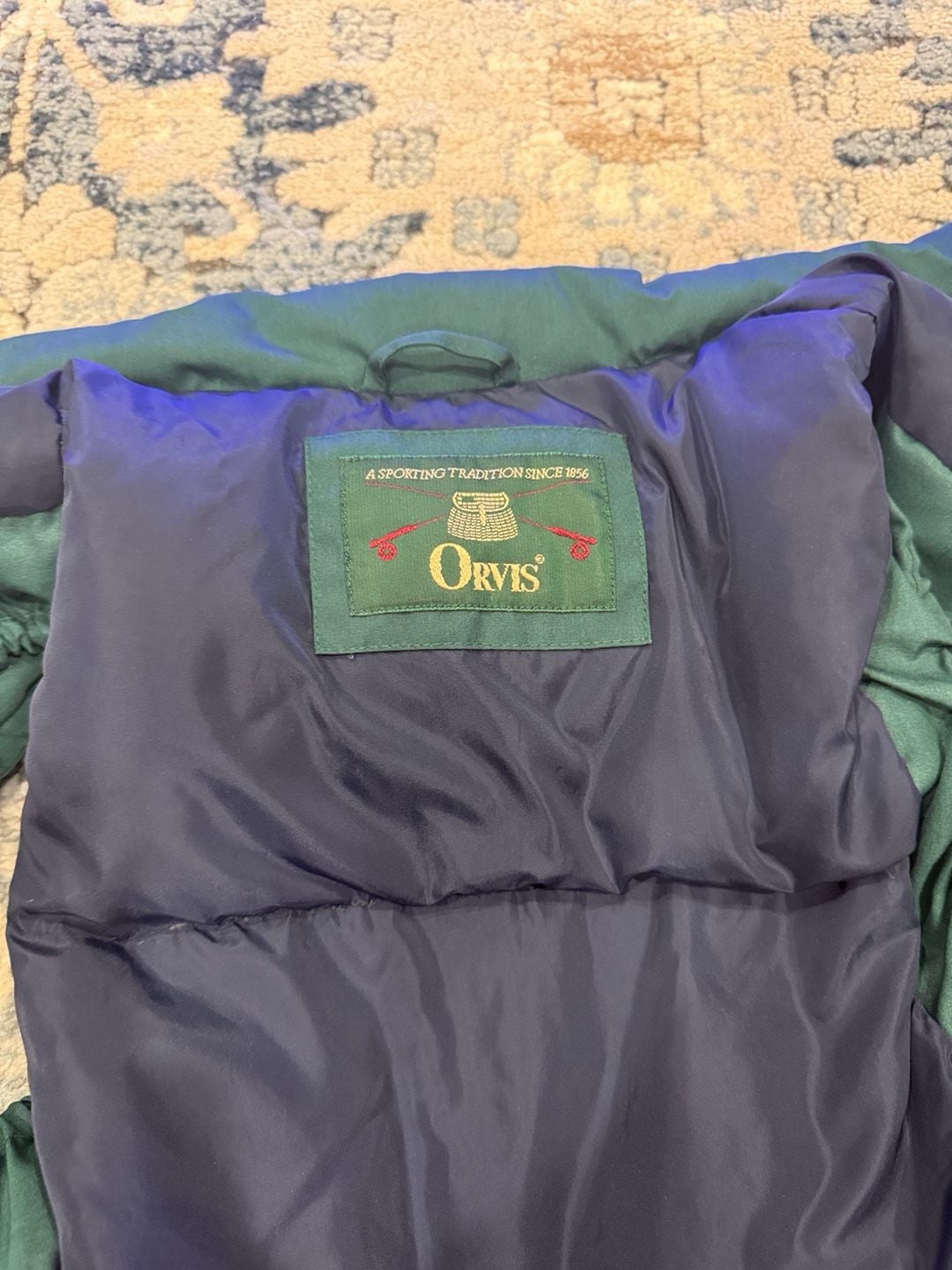 Orvis Puffer Vest Green Winter Outerwear 7