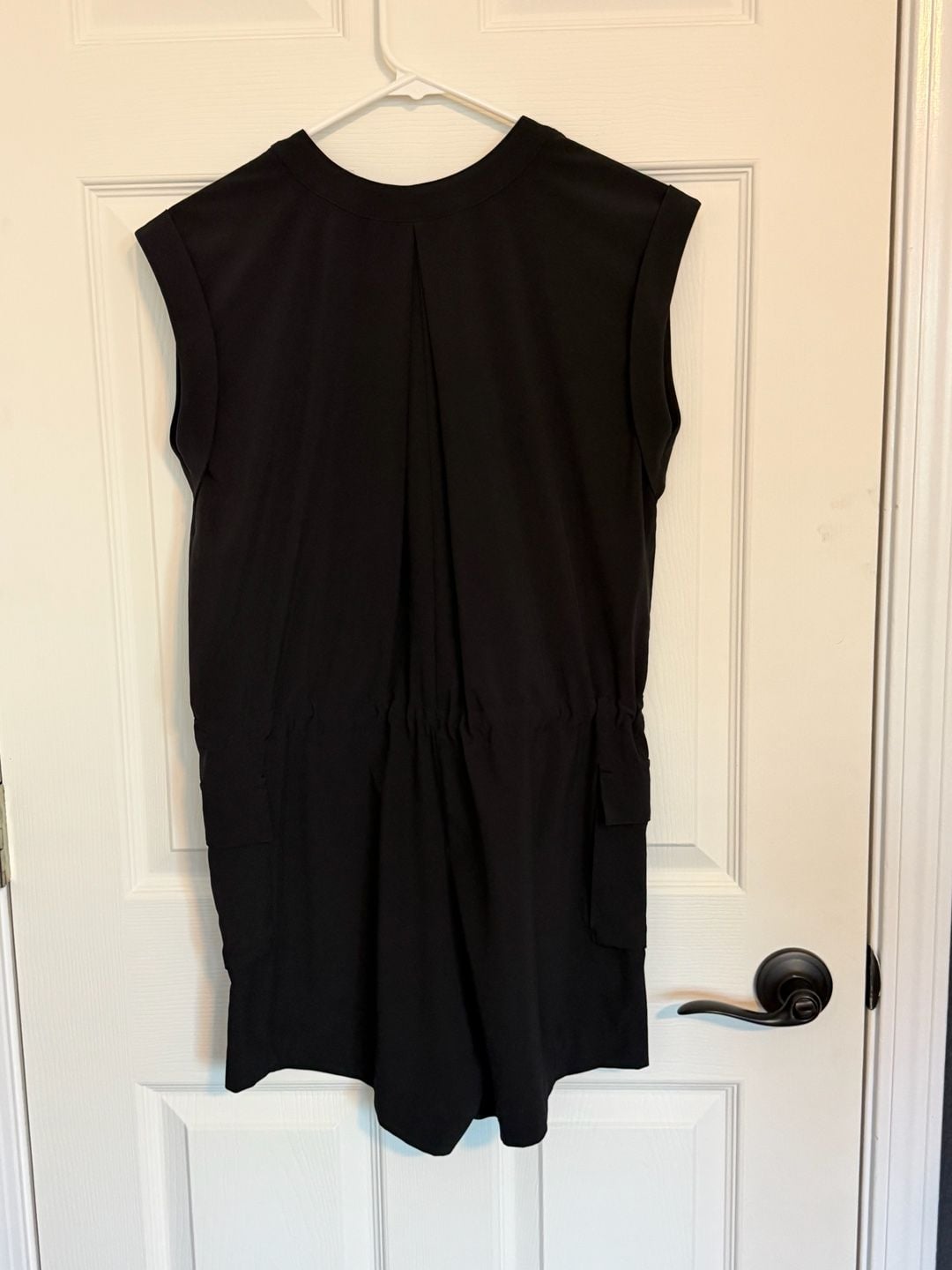 Athleta Romper Size 2 Black V-Neck 6