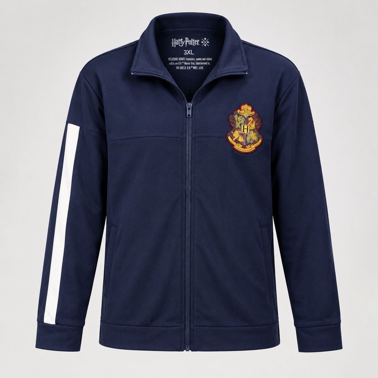 Hogwarts Crest Harry Potter zip Up Jacket 1